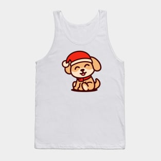 Christmas dog Tank Top